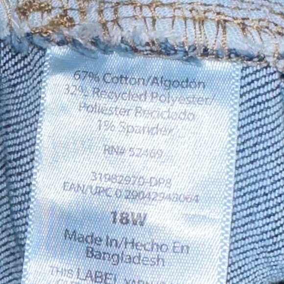 Terra and Sky  Size 18 Women's Straight Leg Jeans - Picture 3 of 6